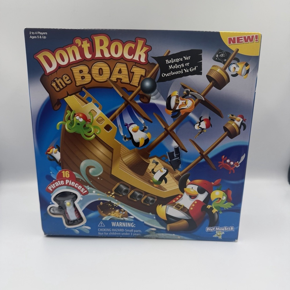 Don't Rock The Boat - Silly Fast Fun Family Night Game For Kids & Adults